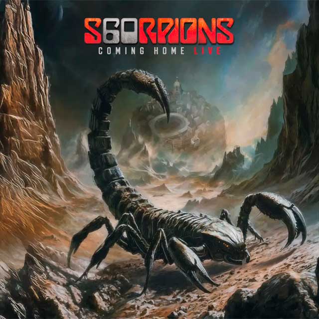 Scorpions: Coming home live - portada