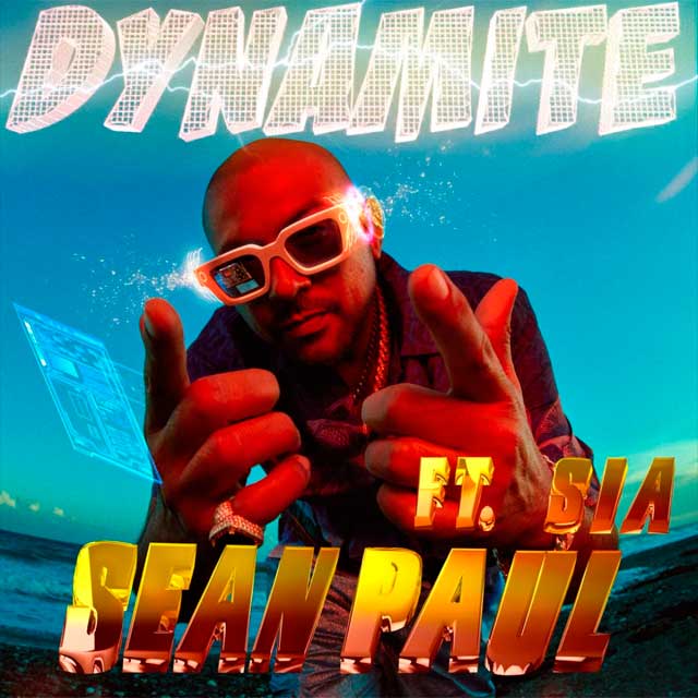 Sean Paul con Sia: Dynamite - portada