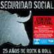 Seguridad Social: 25 años de rock & roll - portada reducida