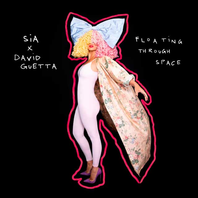 Sia con David Guetta: Floating through space - portada