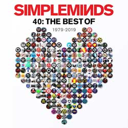 Simple Minds: 40: The best of - 1979-2019 - portada mediana