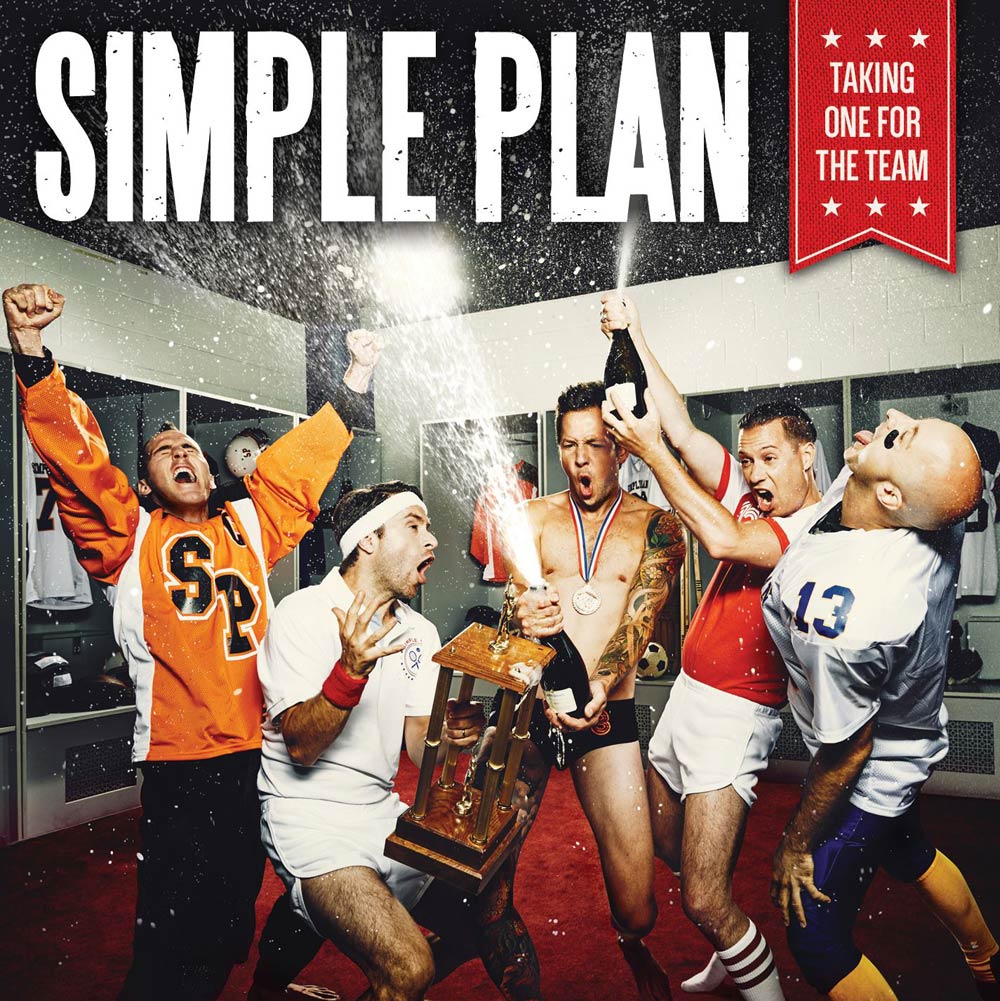 Simple Plan: Taking one for the team - portada