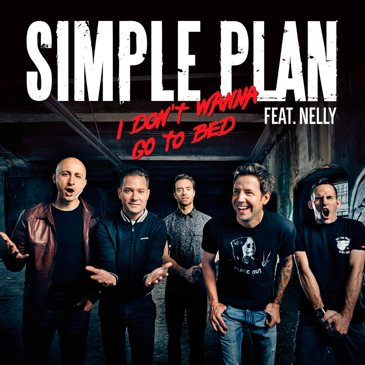 Simple Plan con Nelly: I don't wanna go to bed - portada