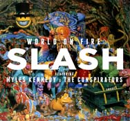 Slash: World on fire - portada mediana