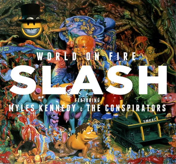 Slash: World on fire - portada