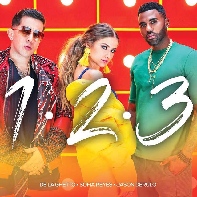 Sofía Reyes con Jason Derulo y De La Ghetto: 1, 2, 3 - portada