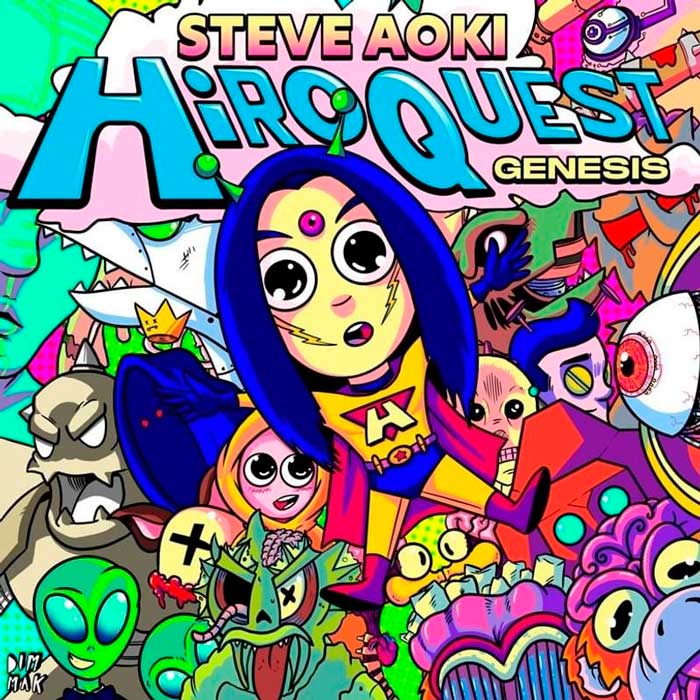 Steve Aoki: HiROQUEST: Genesis - portada