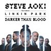 Steve Aoki con Linkin Park: Darker than blood - portada reducida