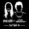 Steve Aoki con Louis Tomlinson: Just hold on - portada reducida