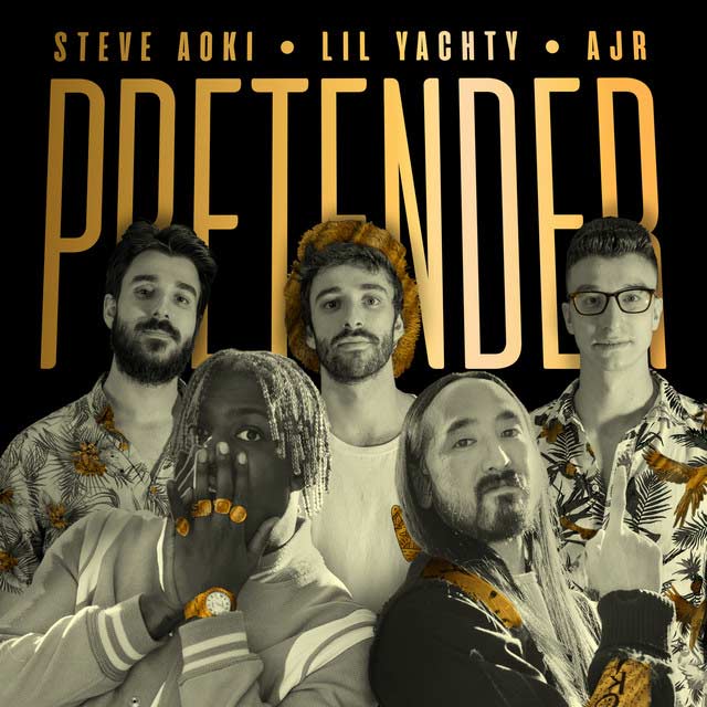 Steve Aoki con Lil Yachty y AJR: Pretender - portada