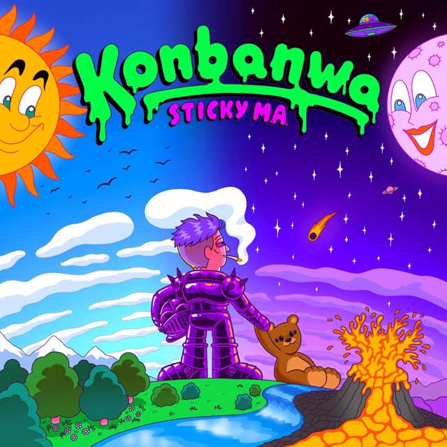 Sticky M.A.: Konbanwa - portada