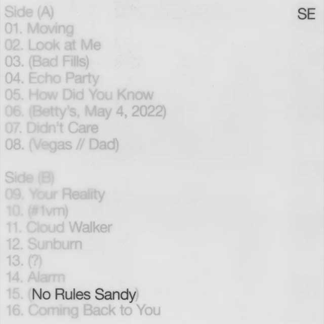 Sylvan Esso: No rules Sandy - portada