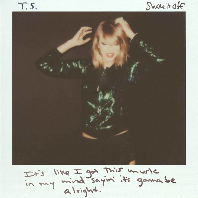 Taylor Swift: Shake it off - portada