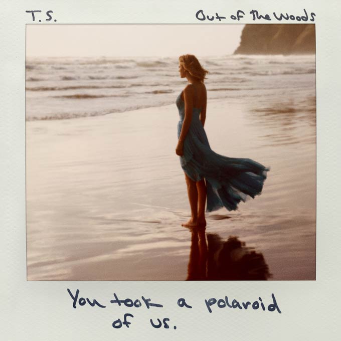 Taylor Swift: Out of the woods - portada