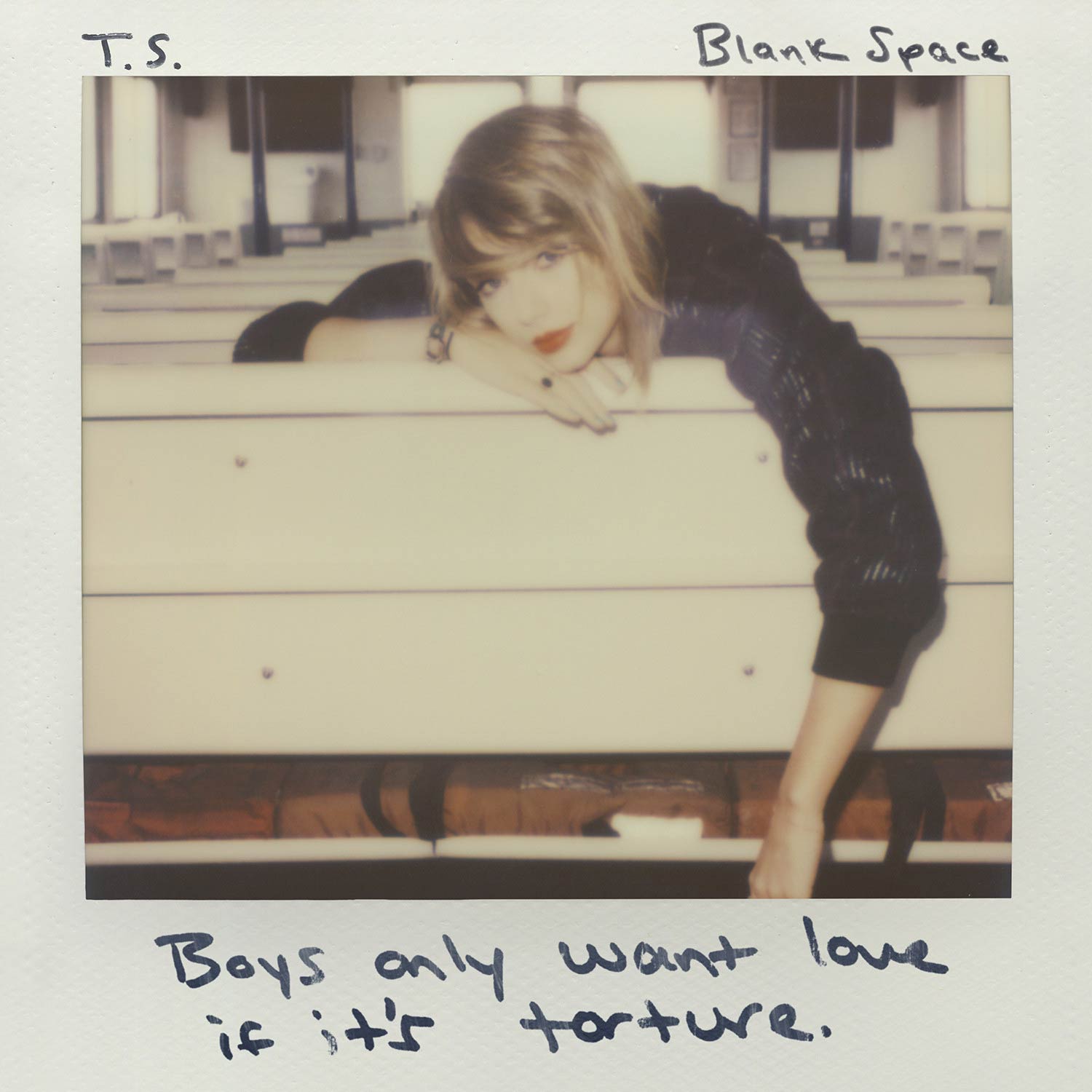 Taylor Swift: Blank space, la portada de la canción