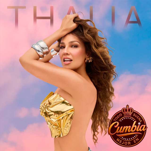 Thalia: Todo suena mejor en cumbia - portada