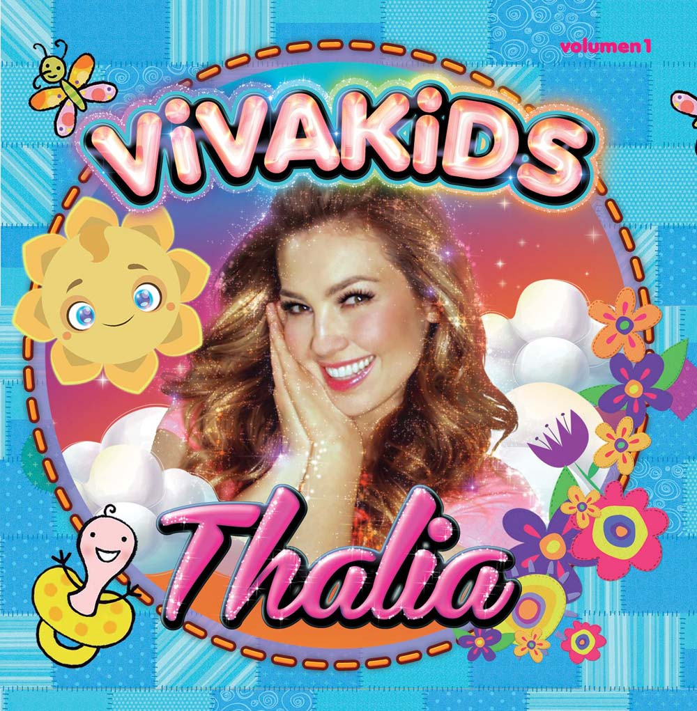 Thalía: Viva Kids - Volumen 1, la portada del disco