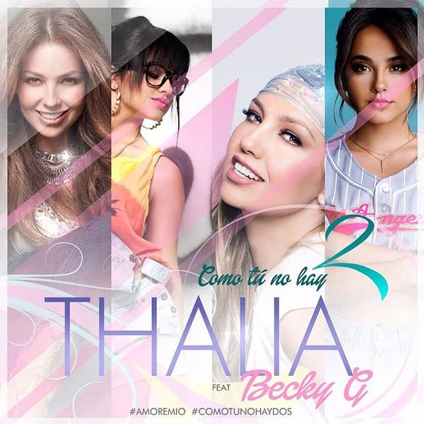 Thalía con Becky G: Como tú no hay dos - portada