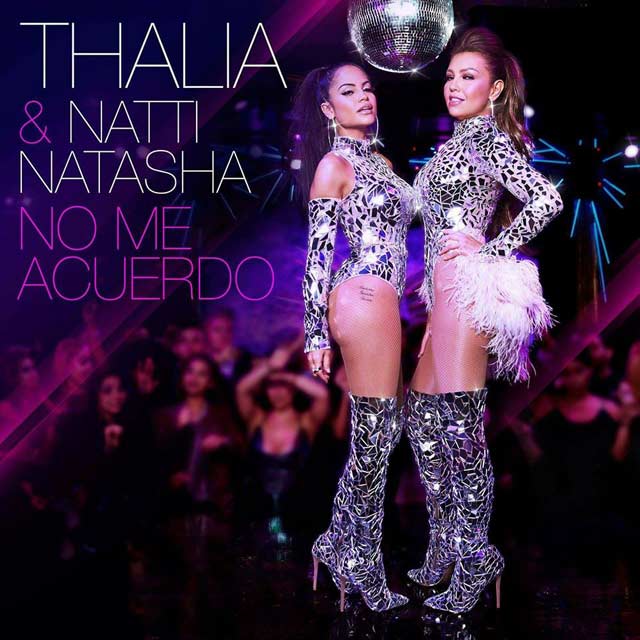 Thalía con Natti Natasha: No me acuerdo - portada