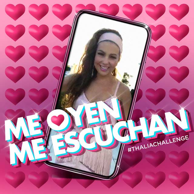 Thalía: Me oyen, me escuchan - portada