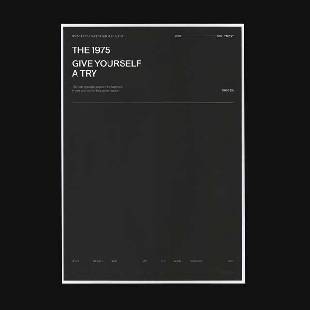 The 1975: Give yourself a try - portada