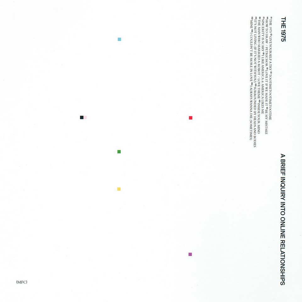The 1975: A brief inquiry into online relationships - portada