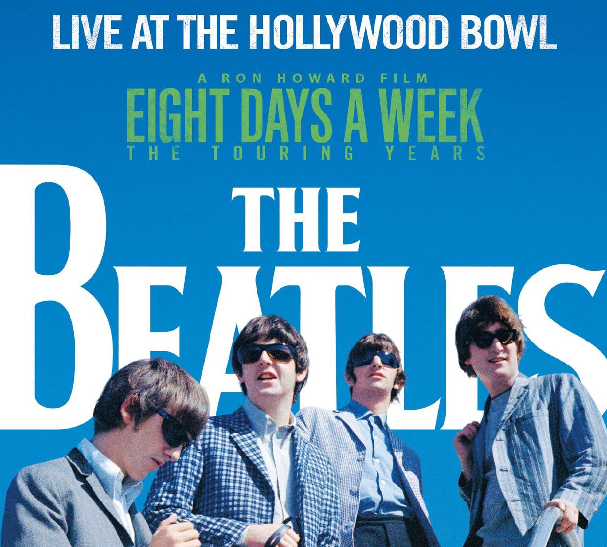 The Beatles: Live at the Hollywood Bowl, la portada del disco