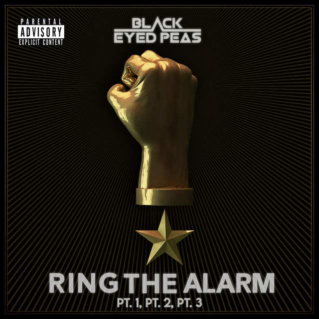 The Black Eyed Peas: Ring the alarm pt.1, pt.2, pt.3 - portada