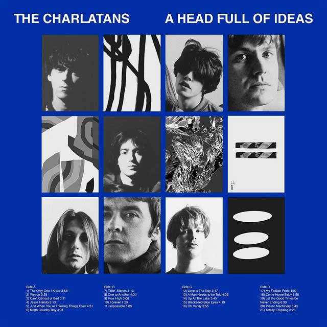 The Charlatans: A head full of ideas - portada