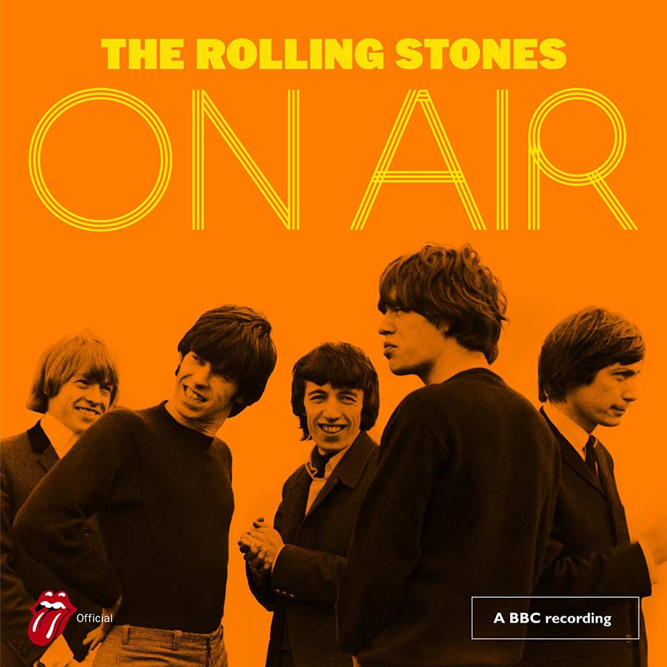 The Rolling Stones: On air, la portada del disco