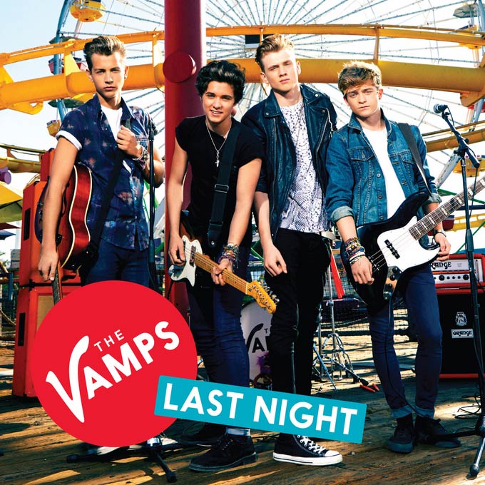 The Vamps: Last night - portada