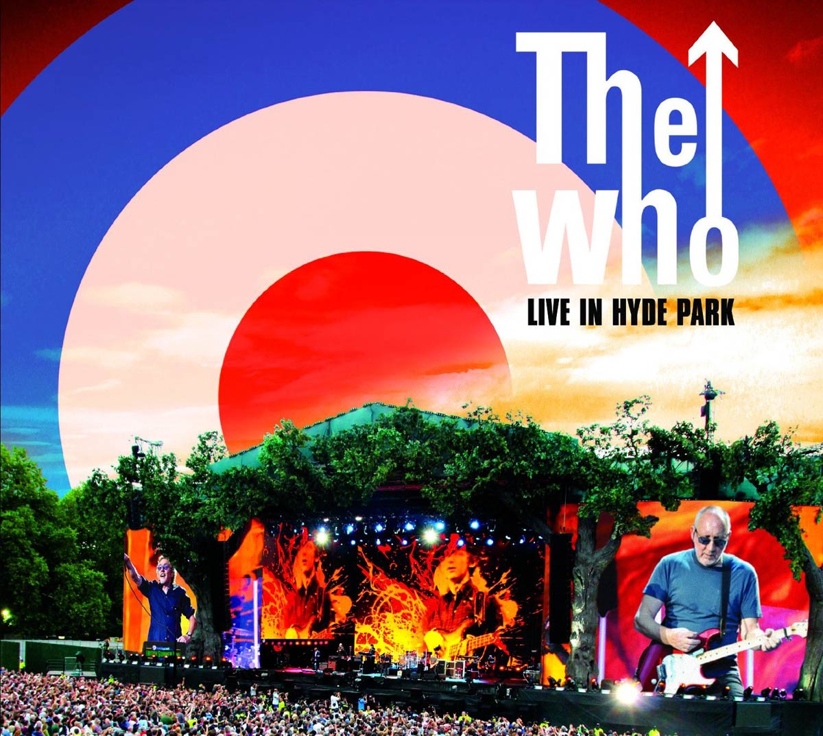 The Who: Live in Hyde Park, la portada del disco