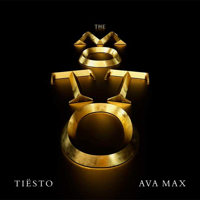 Tiësto con Ava Max: The motto - portada