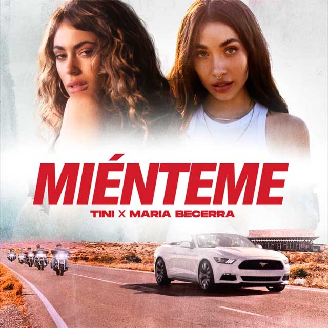 Tini con Maria Becerra: Miénteme - portada