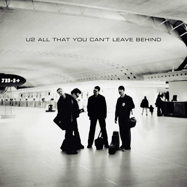 U2: All that you can't leave (20th anniversary), la portada del disco