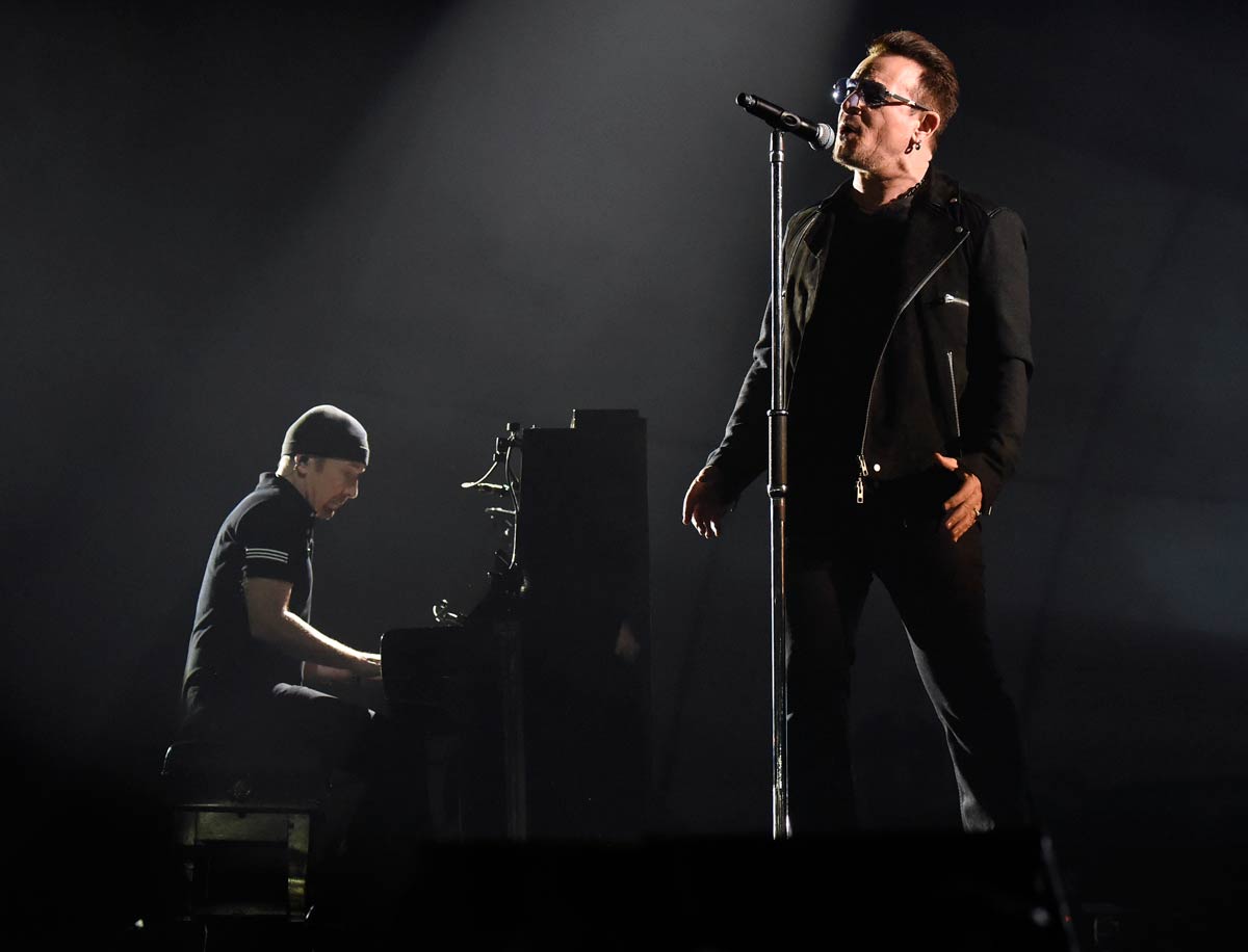 U2 en los MTV EMAs 2014