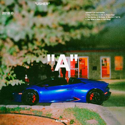Usher: A - con Zaytoven - portada