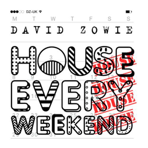 David Zowie: House every weekend - portada