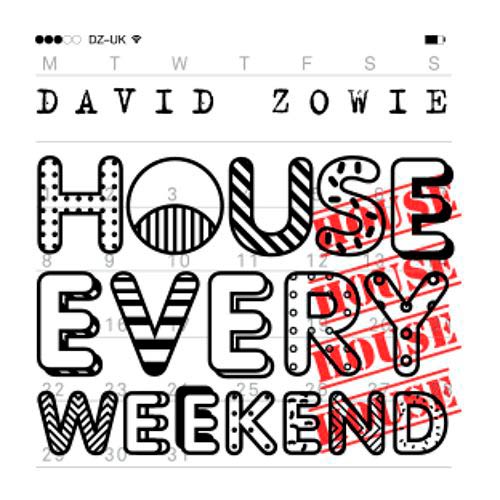 David Zowie: House every weekend - portada