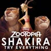Shakira: Try everything - portada reducida