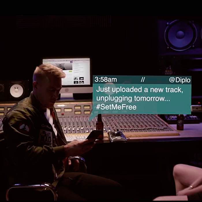 Diplo con LIZ: Set me free - portada