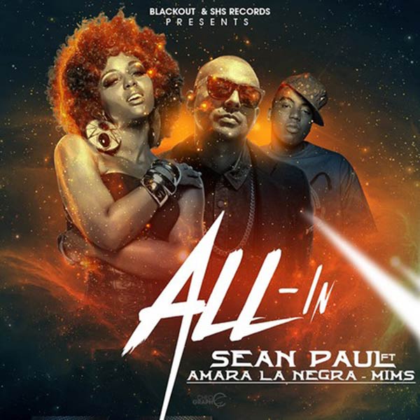 Sean Paul con Amara La Negra y Mims: All-in - portada