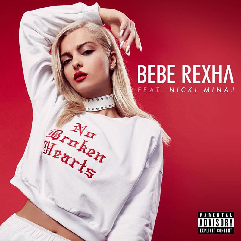 Nicki Minaj con Bebe Rexha: No broken hearts - portada