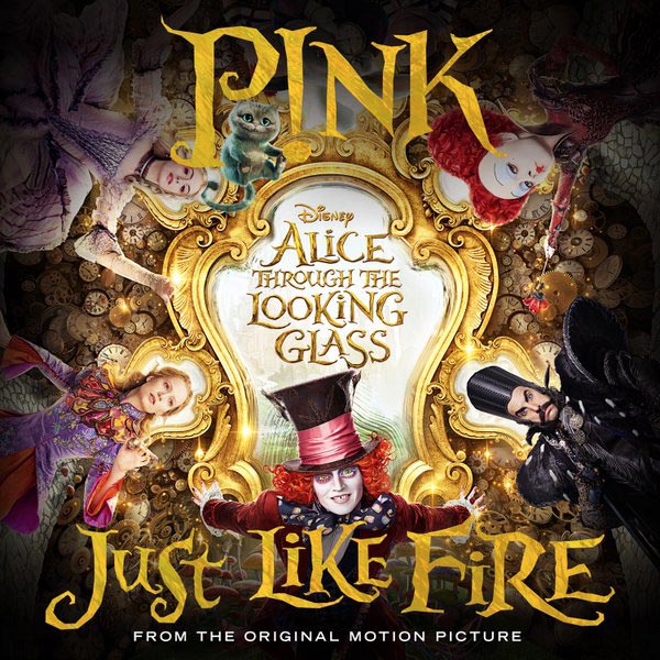 Pink: Just like fire - portada