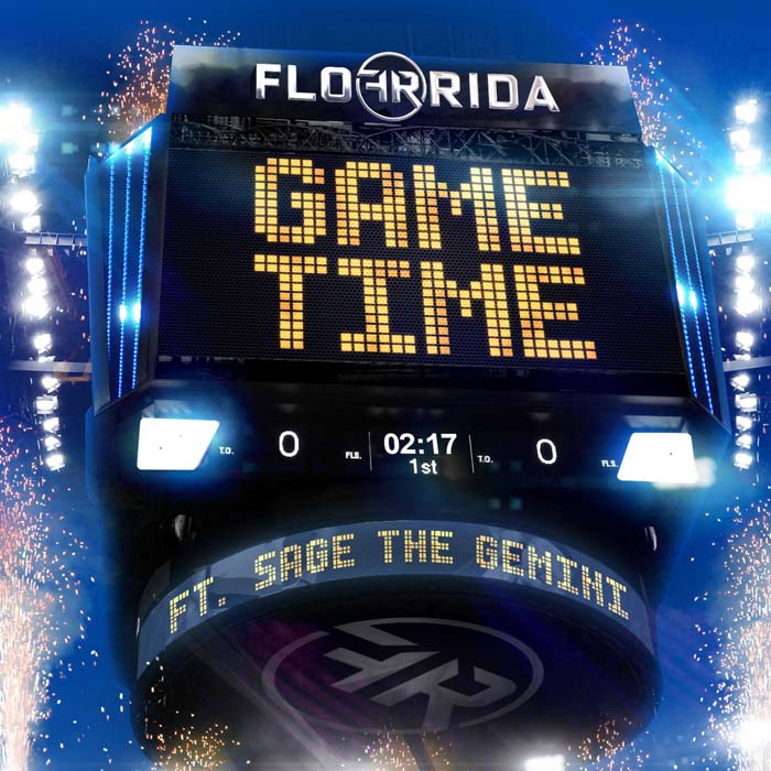 Flo Rida con Sage The Gemini: Game time - portada