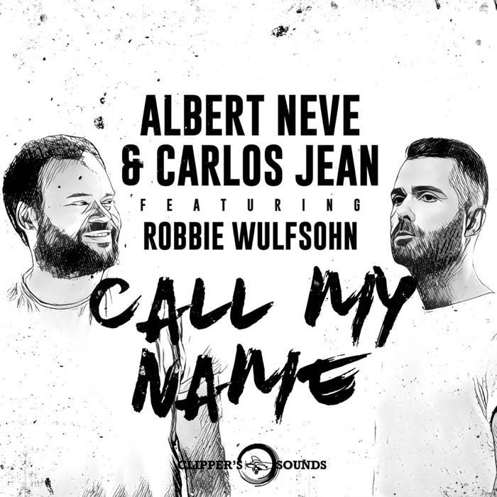 Albert Neve con Carlos Jean y Robbie Wulfsohn: Call my mame - portada