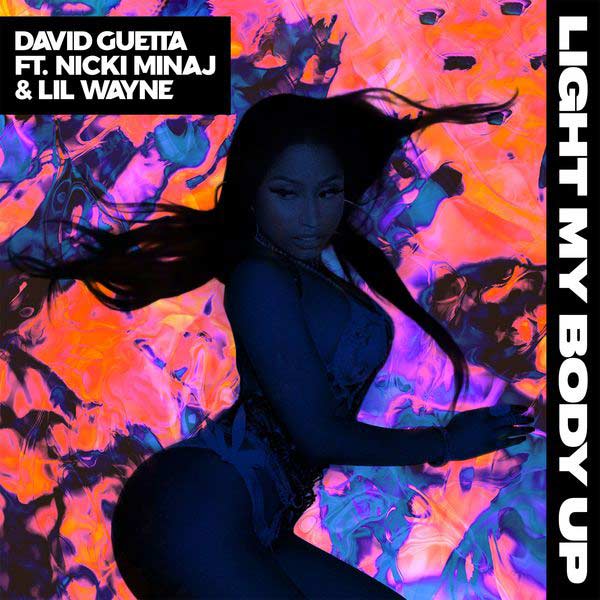 Lil Wayne con David Guetta y Nicki Minaj: Light my body up - portada
