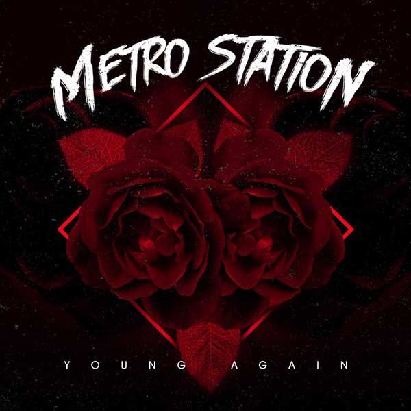 Metro Station: Young again - portada