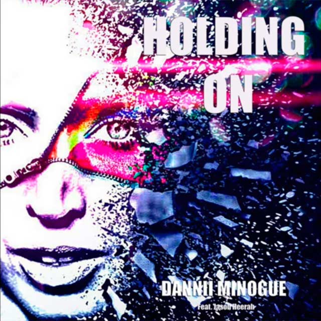 Dannii Minogue con Jason Heerah: Holding on - portada