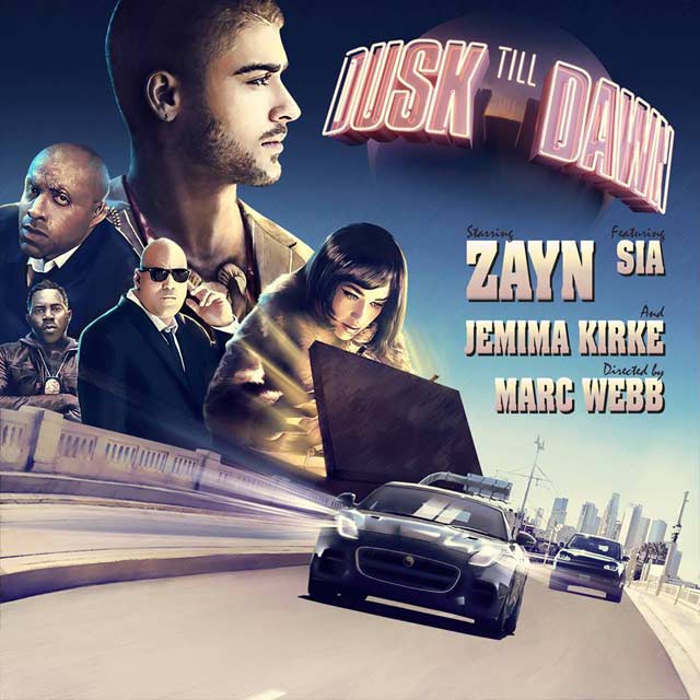 Sia con Zayn: Dusk till dawn - portada